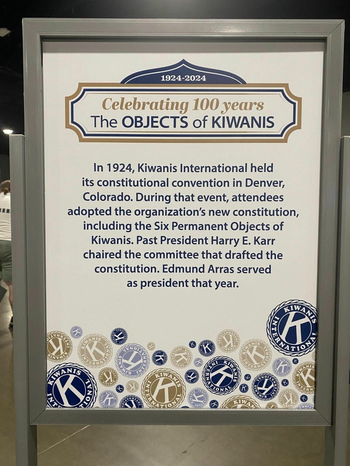Celebrating 100 Years of Kiwanis' Six Objects in Denver Kiwanis Asia